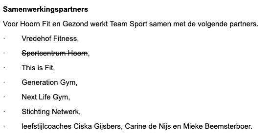 Bevinding evidence 1