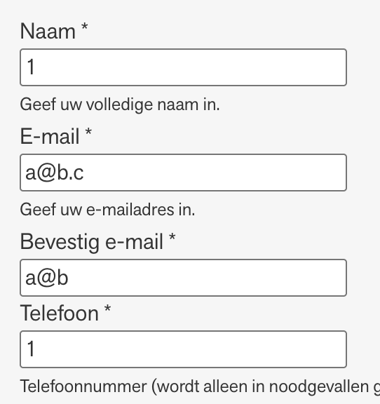Bevinding evidence 1