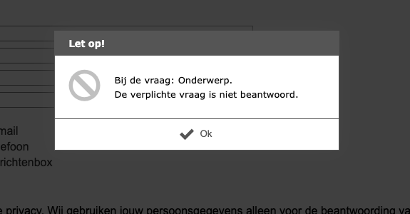 Bevinding evidence 1