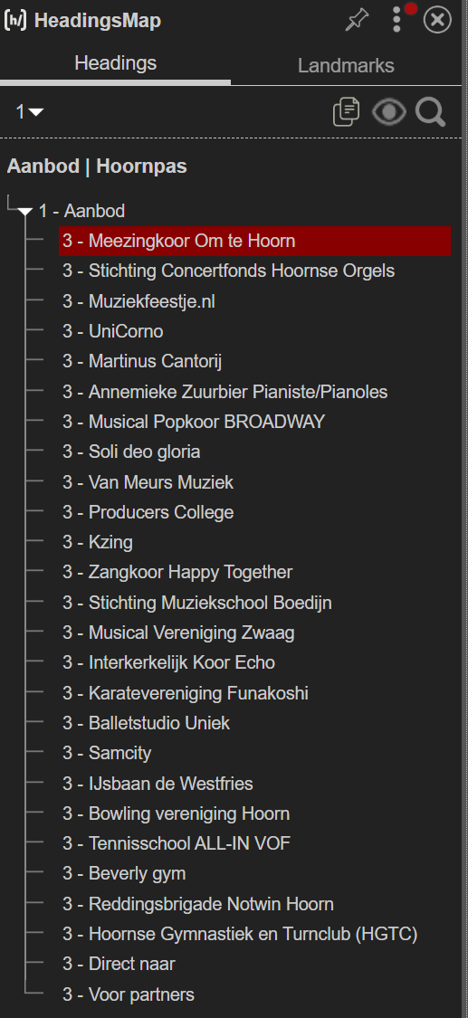 Bevinding evidence 1