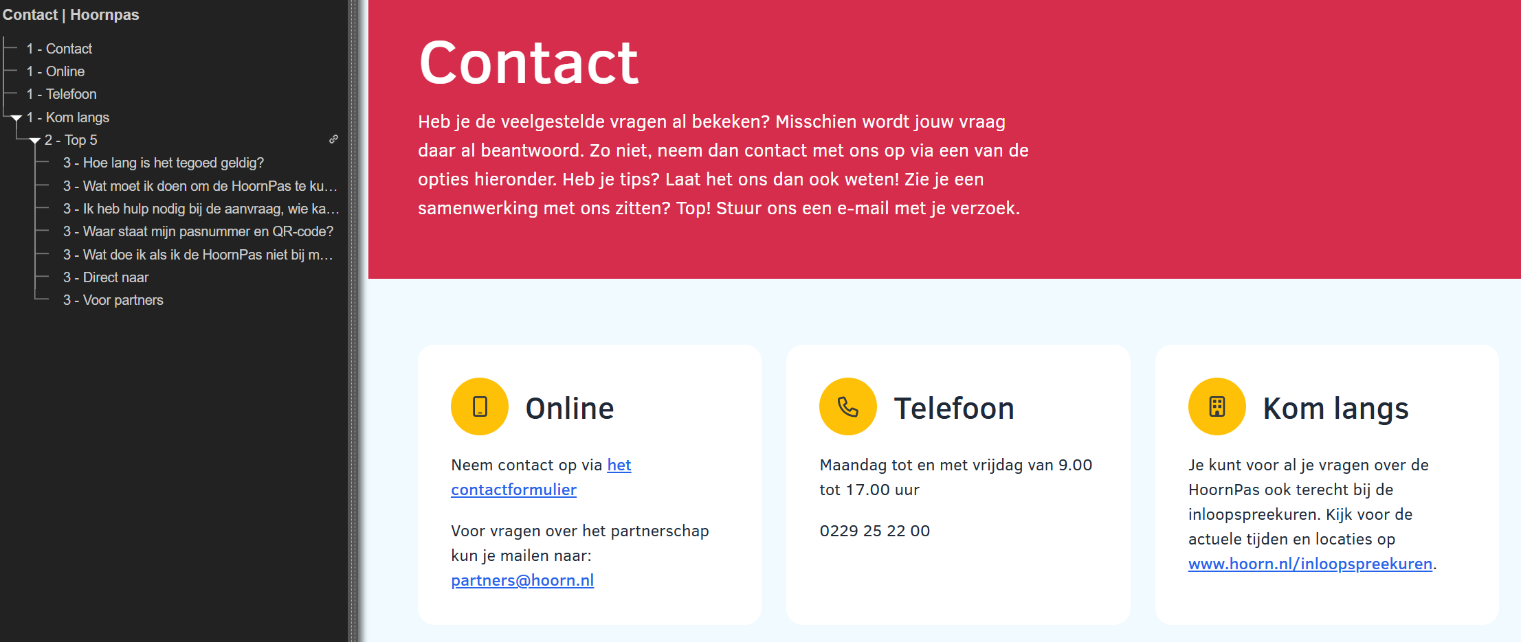 Bevinding evidence 1