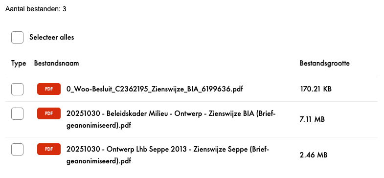 Bevinding evidence 1