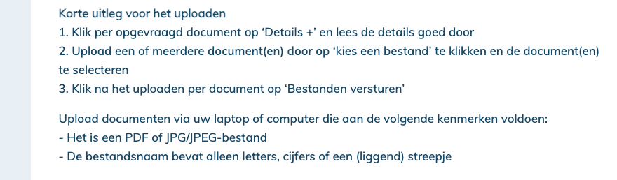 Bevinding evidence 1