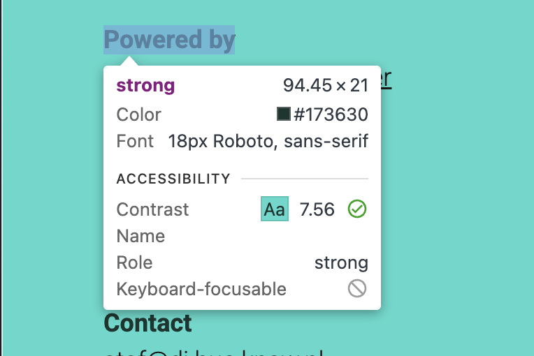 Bevinding evidence 1