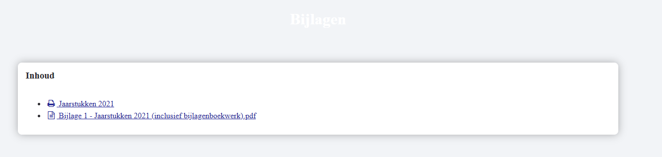 Bevinding evidence 1